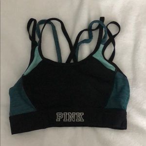 NWOT PINK ultimate sports bra